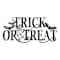 Glitzhome® 24" Metal Halloween TRICK OR TREAT Wall Sign